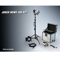

K 5600 Joker-News 200 Watt PAR Lamp Head Complete Kit, with Carrying Case, AC / DC 30 V Belt