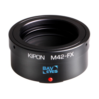 

Kipon Baveyes 0.7x Mark2 Lens Mount Adapter for M42 Lens to FUJIFILM FX-Mount Camera