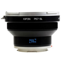 

Kipon Baveyes Ultra 0.7x Adapter for Pentax 6x7 Mount Medium Format Lens to Leica SL Camera