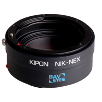 

Kipon Baveyes 0.7x Optical Focal Reducer Lens Adapter For Nikon F Mount Lens to Sony E-Mount Camera