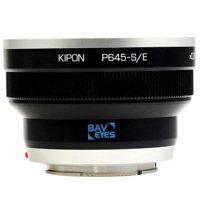 

Kipon Baveyes 0.7x Optical Focal Reducer Lens Adapter For Pentax 645 Lens to Sony E-Mount Camera