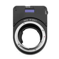

Kipon Electronic Aperture Adapter for Canon EF/EF-S to Fuji GFX Medium Format Camera