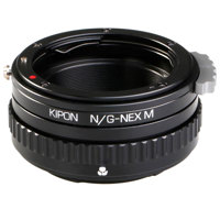 

Kipon Nikon G Mount Lens to Canon EOS M Camera Lens Adapter