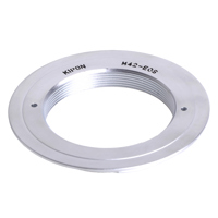 

Kipon Pentax Screw M42x0.75 Lens to Canon EF/EF-S Camera Lens Adapter (for Telescope)