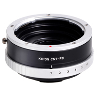 

Kipon Contax N Lens to Fuji X Series Mirrorless Camera Lens Adapter (with Aperture Ring)