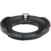 

Kipon Leica M Mount Lens to Fuji GFX Medium Format Camera Lens Adapter (Black)