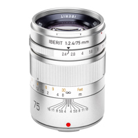 

Kipon IBERIT 75mm f/2.4 Lens for Fujifilm X (Silver)