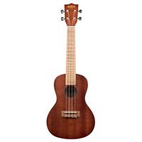 

Kala Satin Mahogany Concert Ukulele Bundle with Strap, Strings, Clip-On Tuner, Gig Bag