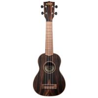 

Kala Satin Striped Ebony Soprano Ukulele