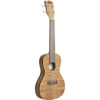 

Kala Satin Exotic Mahogany Travel Concert Ukulele with Bag