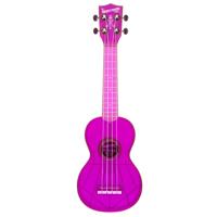 

Kala Gloss Purple Grape Fluorescent Waterman Soprano Ukulele with Custom Logo Tote Bag