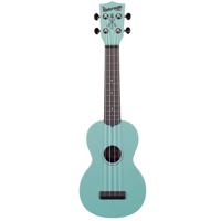 

Kala Matte Glow-In-the-Dark Aqua Waterman Soprano Ukulele with Custom Logo Tote Bag