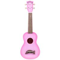 

Kala Gloss Pink Burst Makala Dolphin Soprano Ukulele with Tote Bag