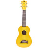 

Kala Gloss Yellow Burst Makala Dolphin Soprano Ukulele with Tote Bag