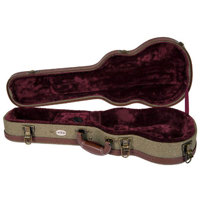 

Kala Olive Tweed Hard Case for Archtop Concert Ukulele