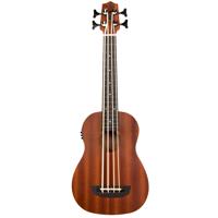 

Kala Satin Mahogany Wanderer Acoustic-Electric U-BASS Fretted Ukulele with Bag