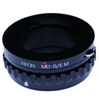 

Kipon Minolta MD Lens to Sony E-Mount Camera Lens Adapter (with Macro Helicoid Feature)