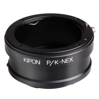 

Kipon Pentax K Mount Lens to Sony E-Mount Camera Lens Adapter