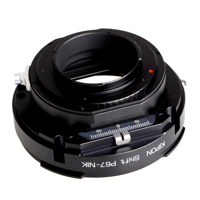 

Kipon Shift Lens Mount Adapter For Pentax 67 Mount Lens to Nikon F Mount Camera