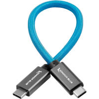 

Kondor Blue USB-C to USB-C Cable for SSD and BMPCC 4K/6K, Z Cam E2-S6, E2-F6, E2-F8, Sigma fp Camera, Blue
