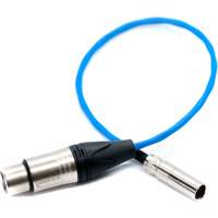 

Kondor Blue 16" Mini XLR Male to XLR Female Audio Cable for BMPCC 4K/6K Camera, Blue