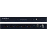 

Key Digital KD-DA1X4X 1x4 4K HDMI Distribution Amplifier with L/R Optical Audio & De-Embedded Audio Output