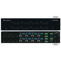 

Key Digital KD-PRO8X8D 4K 8x8 POH/HDBT/HDMI Matrix Switcher with Integrated Audio, DSP/De-Embedding of Analog L/R Balanced/Unbalanced, Digital Coaxial Audio, ARC.