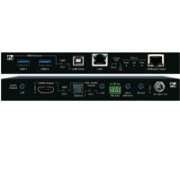 

Key Digital KD-X100MRX 4K/18G HDBT Receiver with USB, LAN, ARC, L/R Audio In, L/R Audio Output De-Embed, IR, RS-232, 328' Signal Extension