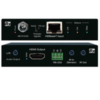 

Key Digital KD-X40MRX 4K/18G 131' HDBT Receiver with L/R Audio De-Embed, IR, RS-232