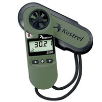 

Kestrel 2500 Night Vision Waterproof Wind Meter/Digital Altimeter, Olive Drab