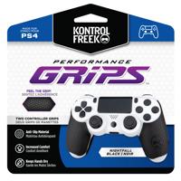 

Kontrolfreek Performance Grips for PlayStation 4 Controller, Nightfall Black