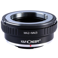 

K&F Concept K&F Concept High Precision Lens Adapter Mount,M42-M4/3