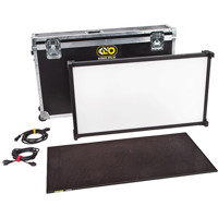 

Kino Flo Celeb 850 DMX LED Fixture with Center Mount and Ship Case, 2500-9900K, 45x25.5x6" Panel, Universal Input