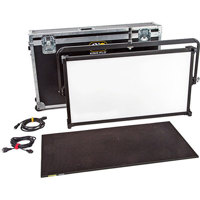 

Kino Flo Celeb 850 DMX LED Fixture with Yoke Mount and Ship Case, 2500-9900K, 50x28x5" Panel, Universal Input