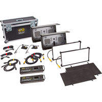 

Kino Flo Interview/FreeStyle 21 LED DMX 2-Light Kit with Ship Case, 26.5x13x3.5" Panel, Universal Input