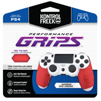 

Kontrolfreek Performance Grips for PlayStation 4 Controller, Inferno Red