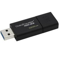 

Kingston Technology DataTraveler 100 G3 128GB USB Flash Drive, 100MB/s Read and 10MB/s Write Speed