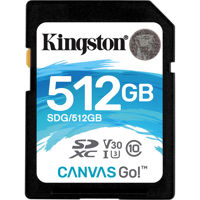 

Kingston Technology 512GB Canvas Go! UHS-I SDXC Memory Card