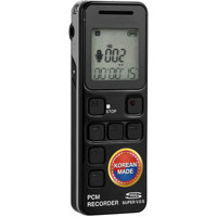

KJB Security Products DR8000 8GB PCM Telephone/Open-Air Digital Recorder