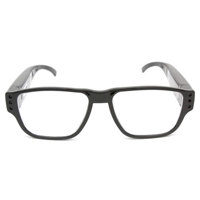 

KJB Security Products Lawmate DVR295 Indoor/Outdoor Stylish Clear Eye Glasses with 720p Covert Surveillance Camera and DVR, 3.7mm f/2.8 Lens, Up to 30 fps, MJPG, Black Frame