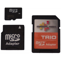 

KJB Security Products SD6400HC 64GB Micro SD Card with 3-In-1 Adapter