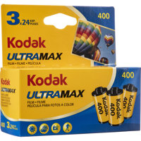 

KODAK Kodacolor Ultra Max 400 GC Color Negative Film ISO 400, 35mm Size, 24 Exposure, 3-Pack