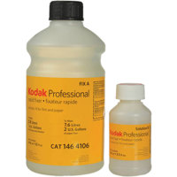 

KODAK Liquid Rapid Fixer Solution for Black & White Film and Paper, 1-Gallon, Part "A" & "B".