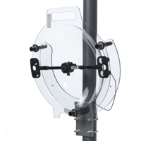 

Klover MiK 16 Pole Mount Kit, Includes KM-16-NH Parabolic Microphone without Handles, KM-16-620 Hard Mount , Pole Bracket & Countryman B3 Lavalier Microphone with XLR Connector
