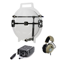 

Klover Mik 16 Kit, Includes KM-16 Parabolic Microphone, Whirlwind MD-1 Amplifier, Koss Pro 4AA Headphone & Countryman B3 Lavalier Microphone