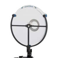 

Klover Sound Shark Parabolic Collector for Lavalier Mics, Black
