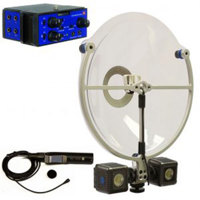

Klover Sound Shark LED Pro Equalized XLR Kit, Includes Parabolic Collector, 2x Lume Cube LED Lights, Equalized Microphone & Beachtek DXA-MICRO PRO Preamplifier