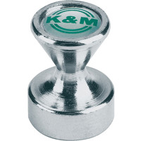 

K&M 11581 Zinc Coated Power Magnet, Adheres Sheet Music to Stand, 10 Pieces