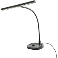 

K&M 12297 12 LED Gooseneck Piano Lamp Black