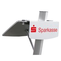 

K&M 12383 Promotional Board, Excluding Logo, Silver